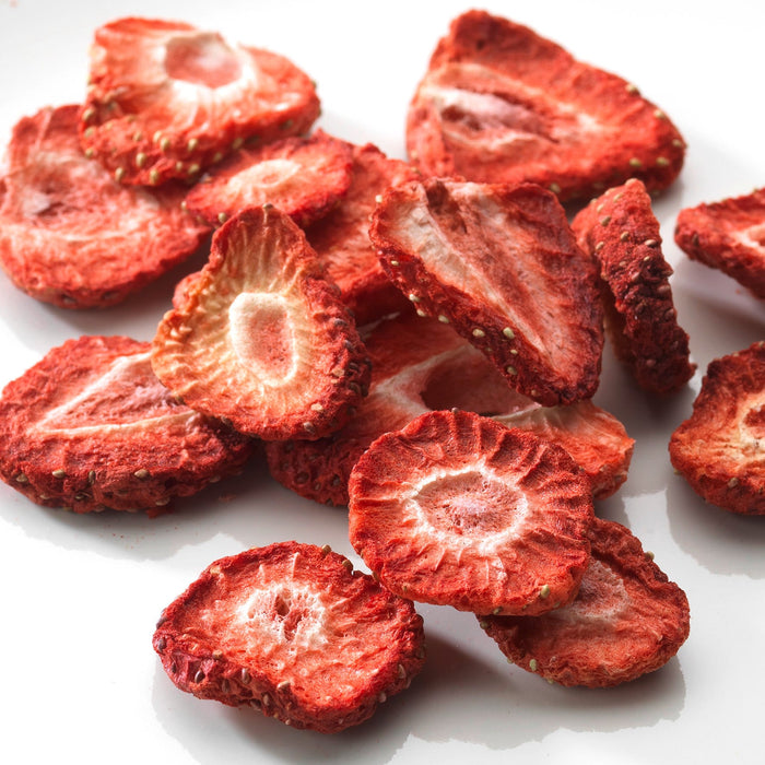 Сушени лиофилизирани плодове, резени ягоди, 25 g