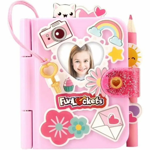 Дневник с аксесоари Funlockets Mini Розов