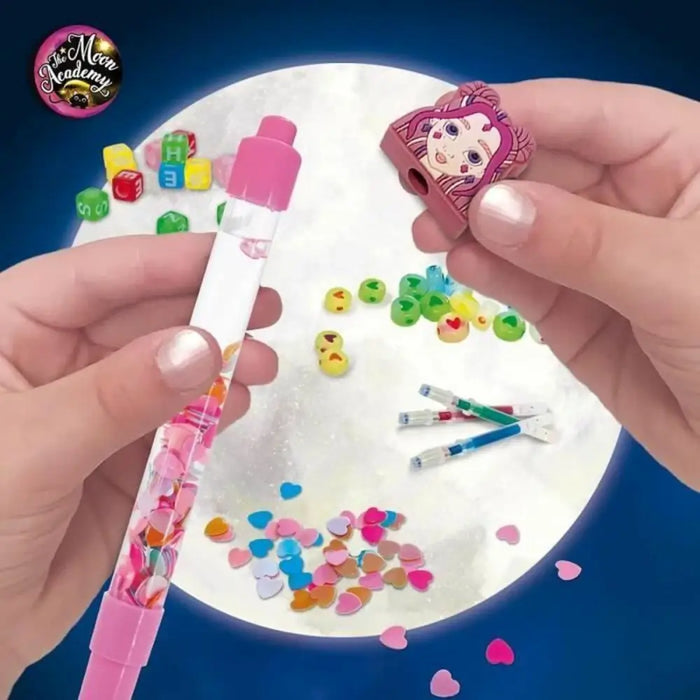 Дневник с аксесоари Lisciani Giochi THE MOON ACADEMY