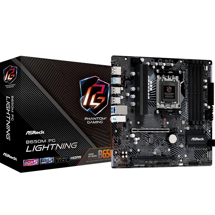 Дънна платка Asrock B650M Phantom Gaming Lightning