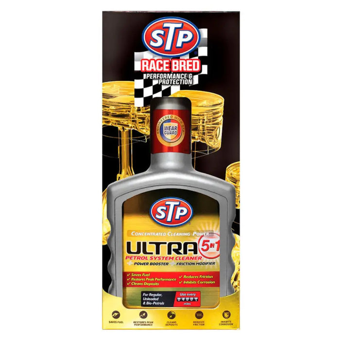 ДОБАВКА УЛТРА 5 В 1 БЕНЗИН 400ML STP