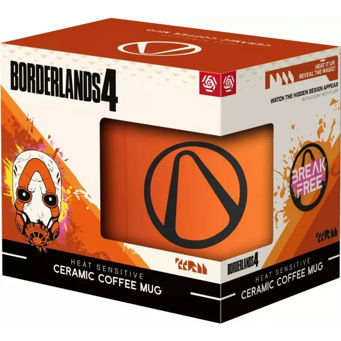 Добра плячка Kubek Borderlands 4 Hunters Икона Heat Reveal