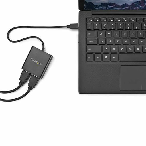 Dock Startech MSTCDP122HD 4K Ultra HD Черен