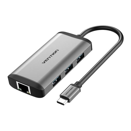 Докинг станция Vention CNCHB USB-C към HDMI 3x USB3.0 RJ45