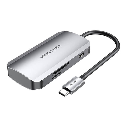 Докинг станция Vention TNHHB USB-C към 3x USB3.0 SD TF PD