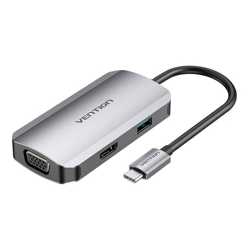 Докинг станция Vention TOAHB USB-C към HDMI VGA USB 3.0 PD