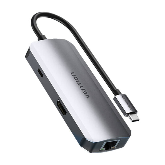 Докинг станция Vention TOHHB USB-C към HDMI 3x USB 3.0 RJ45