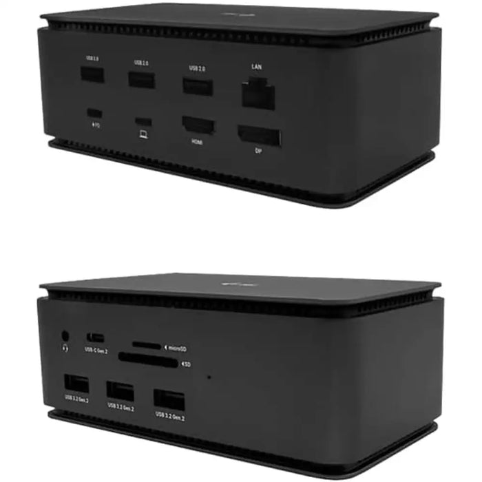 Докинг станция i-Tec USB4DUAL4KDOCKPD Черен 4K