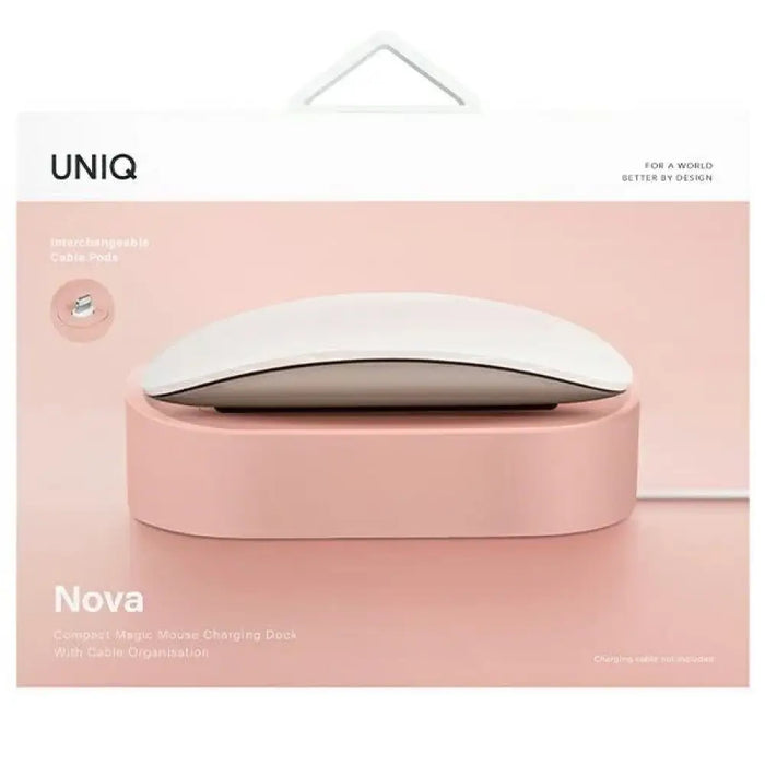 Докинг станция Uniq Nova Magic Mouse розова