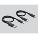 Докинг станция Delock За M.2 NVMe PCIe SSD USB-C 3.2 Gen 2