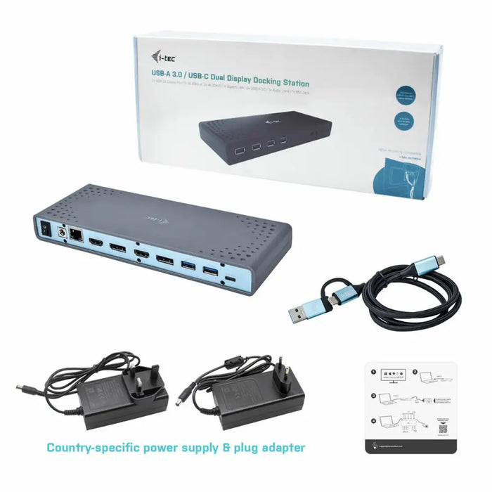 Докинг станция i-Tec CADUAL4KDOCK