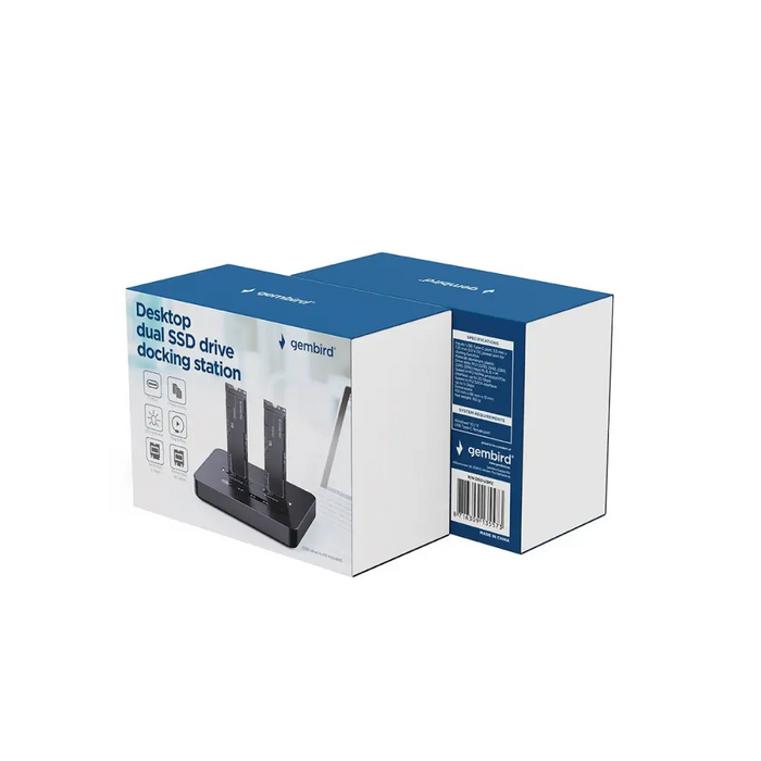 Докинг станция за SSD Gembird DD2-U3M2 Desktop с два USB