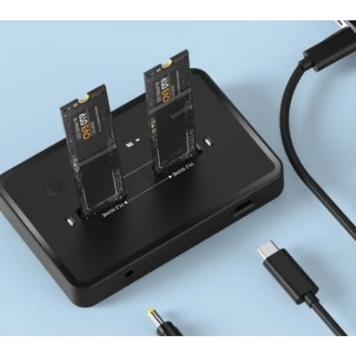 Докинг станция за SSD Gembird DD2-U3M2 Desktop с два USB