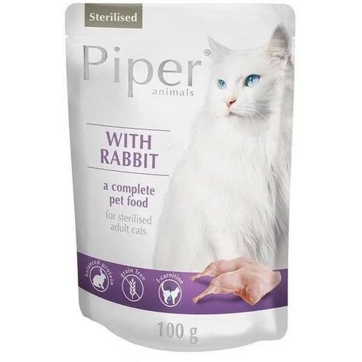 DOLINA NOTECI Piper Animals Sterilised Rabbit - мокра храна