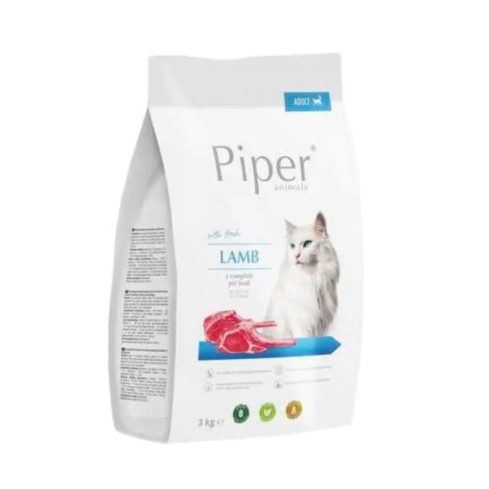 DOLINA NOTECI Piper Animals с агнешко - Суха храна за котки