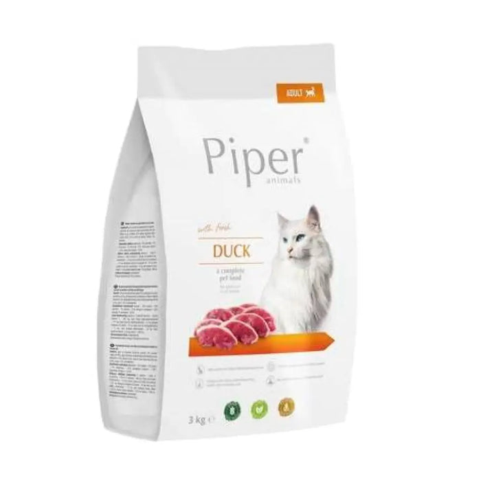 DOLINA NOTECI Piper Animals с патица - Суха храна за котки