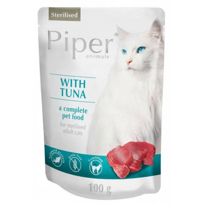 DOLINA NOTECI Piper Sterilised Tuna - мокра храна за котки