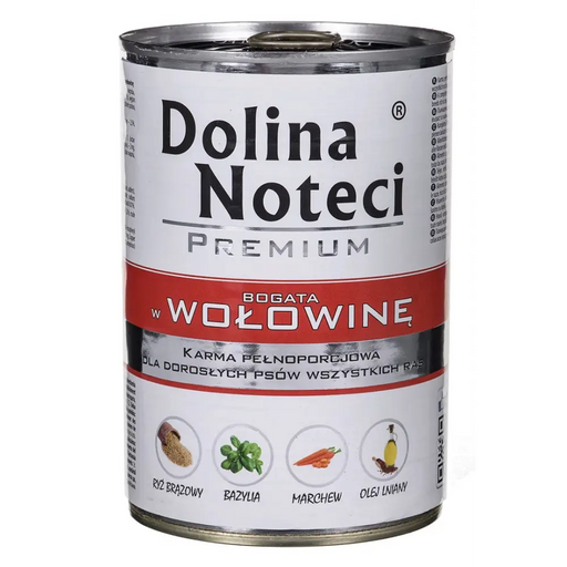 DOLINA NOTECI Premium Beef - Мокра храна за кучета - 400гр