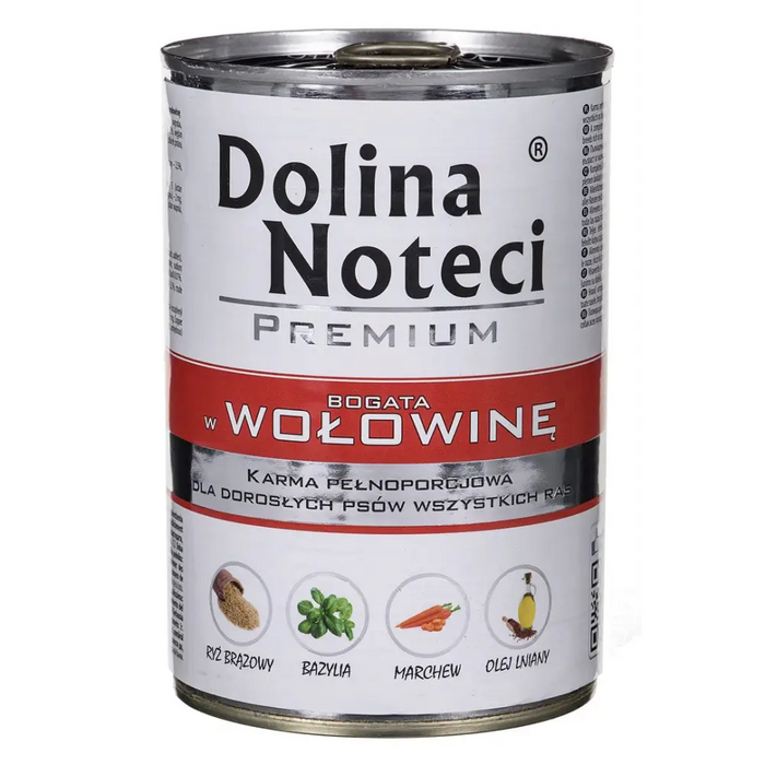 DOLINA NOTECI Premium Beef - Мокра храна за кучета - 400гр
