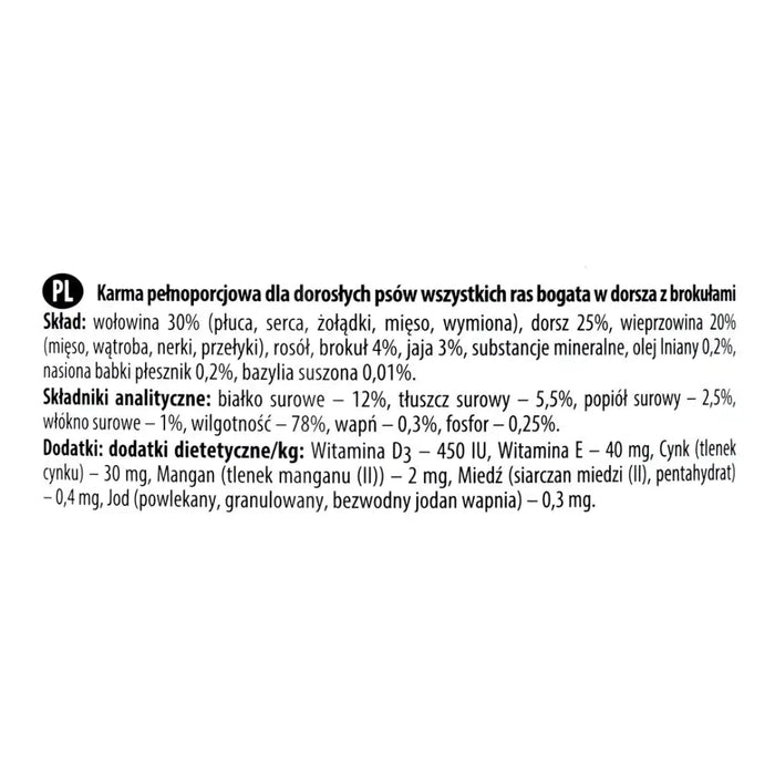 DOLINA NOTECI Premium Богата на треска и броколи - мокра