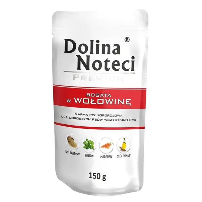 Dolina Noteci Premium богата на телешко месо - мокра храна