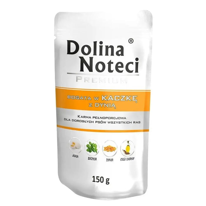 DOLINA NOTECI PREMIUM Мокра храна за кучета Патица с тиква