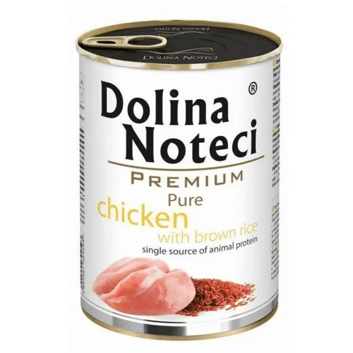 Dolina Noteci Premium Pure богата на пиле с ориз - мокра