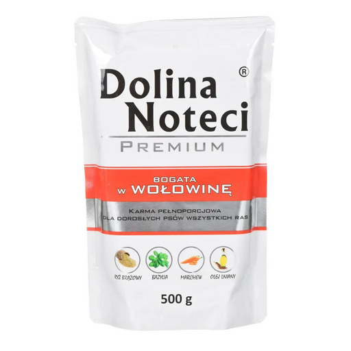 DOLINA NOTECI Premium Rich in beef - Мокра храна за кучета