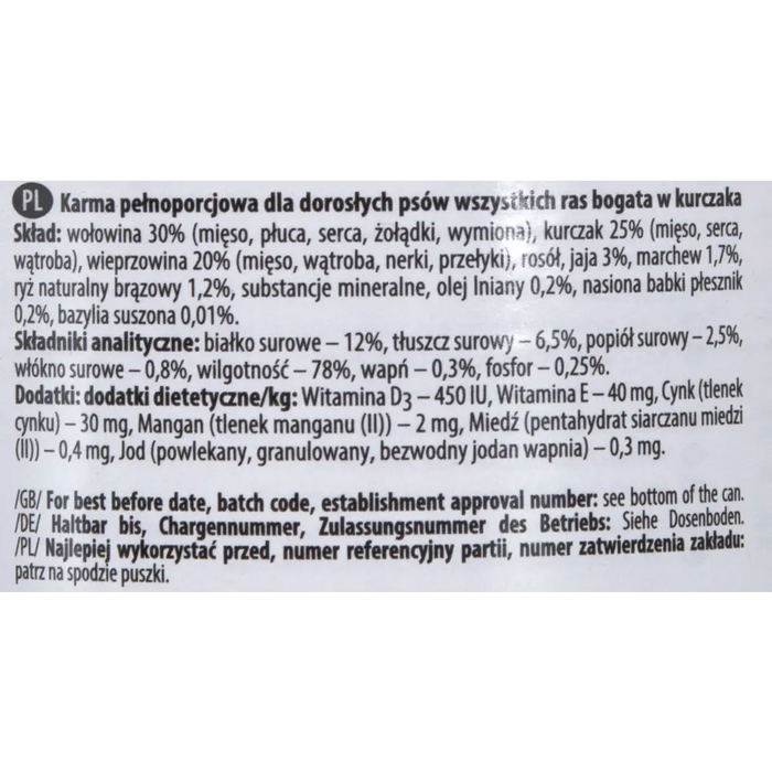 DOLINA NOTECI Premium Rich in chicken - Мокра храна