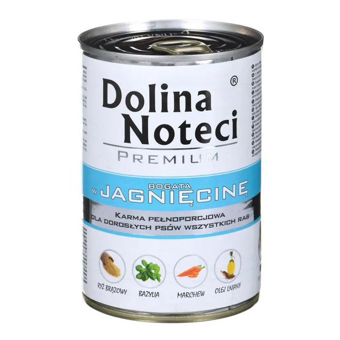 DOLINA NOTECI Premium Rich in lamb - мокра храна за кучета