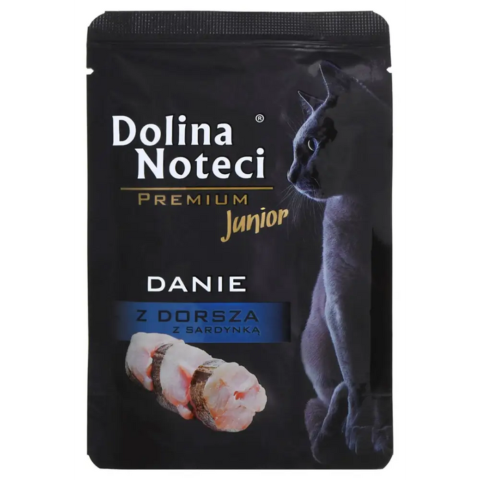 Dolina Noteci Premium Ястие от треска и сардини - мокра