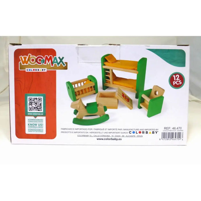 Doll’s house bedroom Woomax (6 броя)