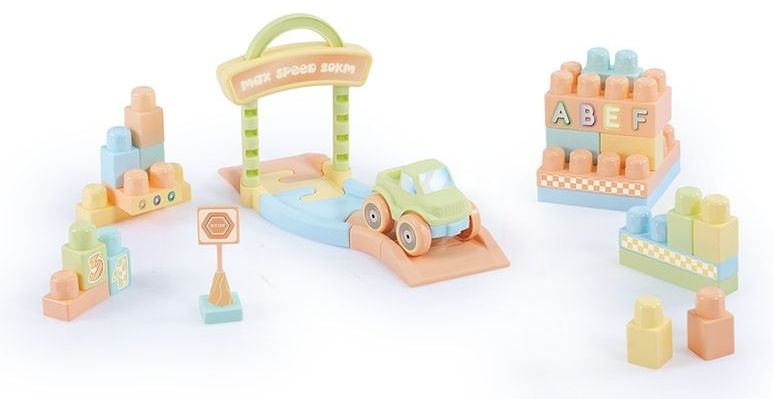 Бебешки конструктор Dolu - Toddler Play Set, 30 части