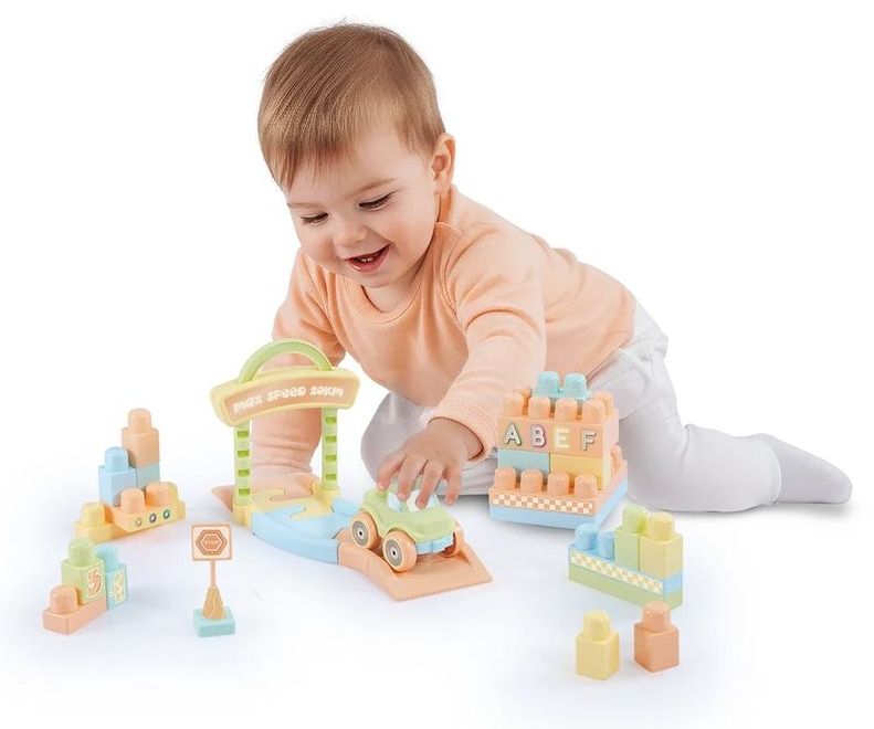 Бебешки конструктор Dolu - Toddler Play Set, 30 части