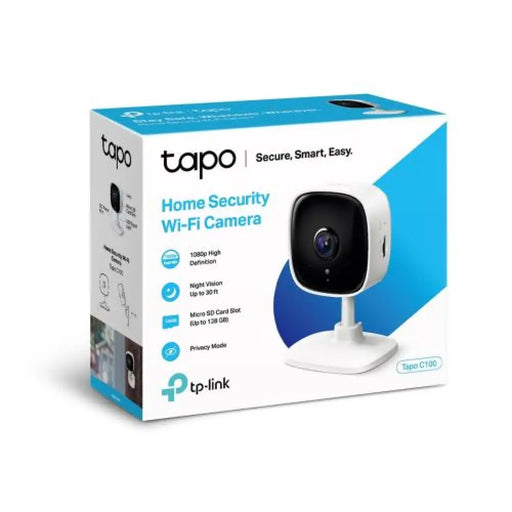 Домашна камера за сигурност TP-LINK Tapo C110 1296P бяла