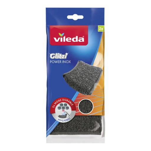 ДОМАШНА ТЕЛ INOX POWER 2БР VILEDA