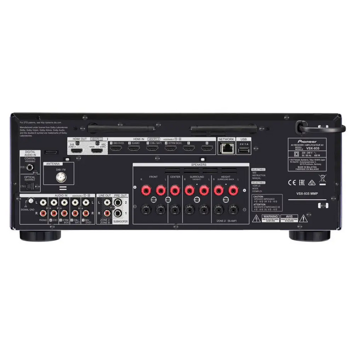 Домашно кино приемник Pioneer VSX-935-B черен