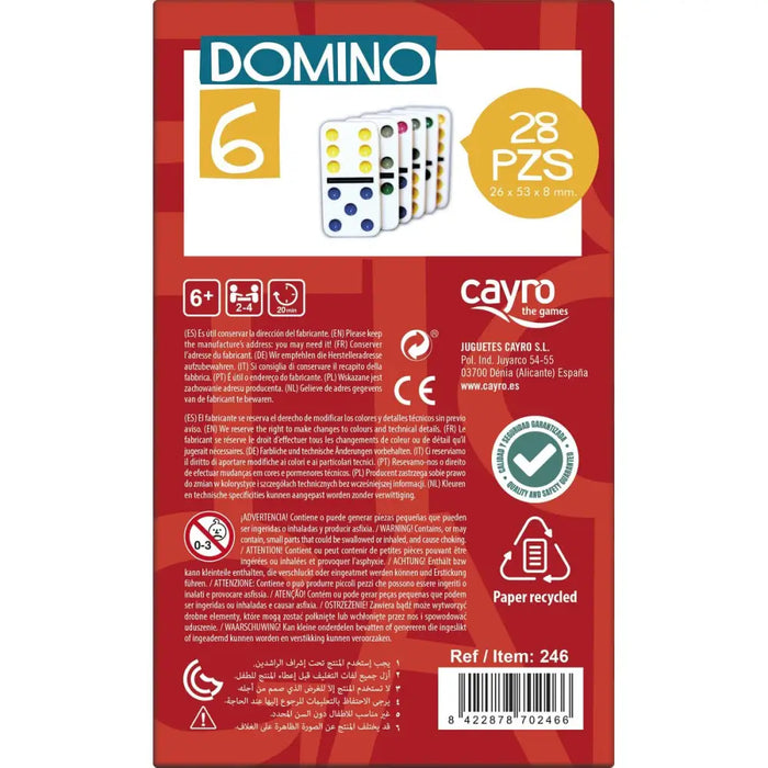 Домино Cayro цвята
