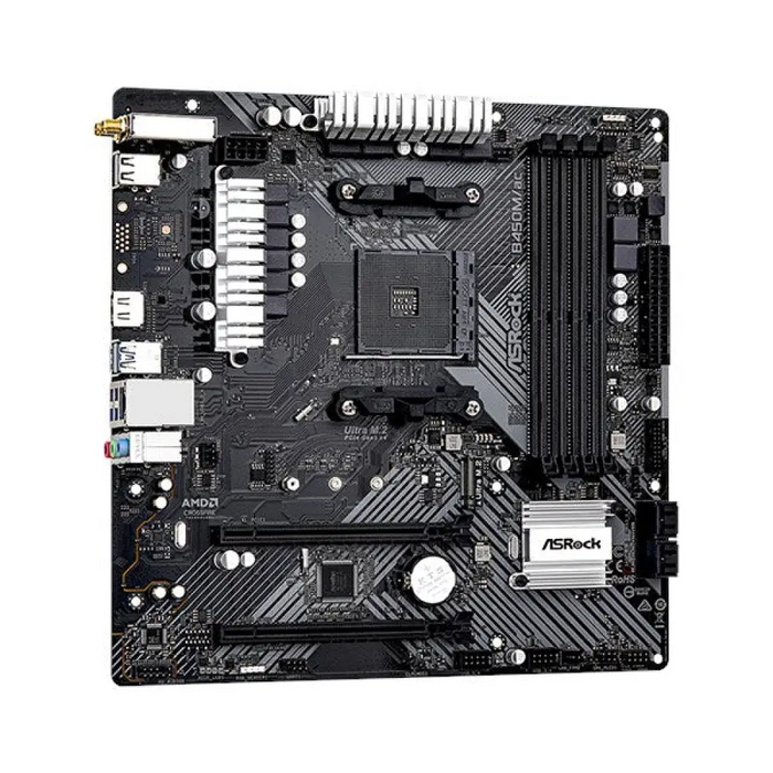 Дънна платка ASRock B450M/AC R2.0 AMD B450 AMD AM4