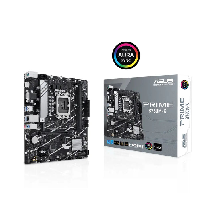 Дънна платка ASUS PRIME B760M-K DDR5 LGA 1700 mATX