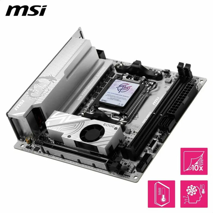 Дънна платка MSI MPG B850I EDGE TI WIFI DDR5 AMD B850 AMD