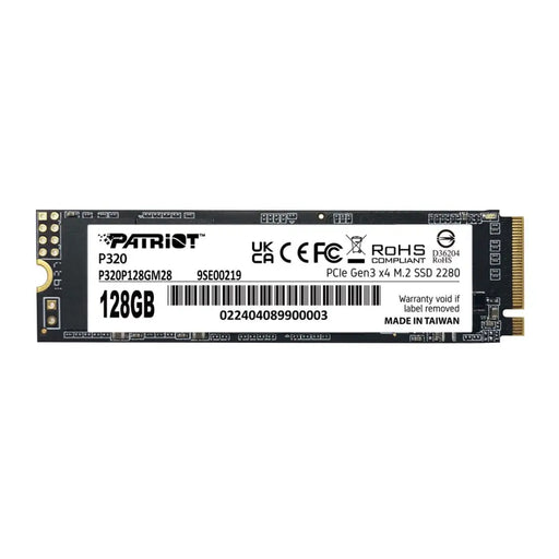 Дънна платка Patriot Viper P320 M.2 PCI-Ex4 NVMe 128GB