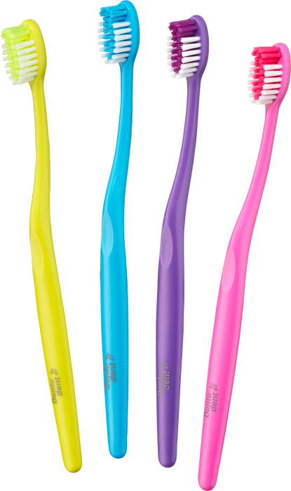 Четка за зъби Classic, Medium, 4 бр