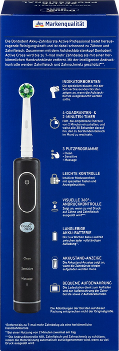 Електрическа четка за зъби Active Professional, 1 бр