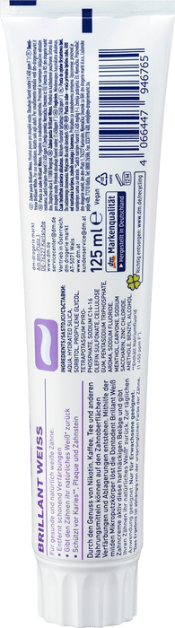 Избелваща паста за зъби, 125 ml