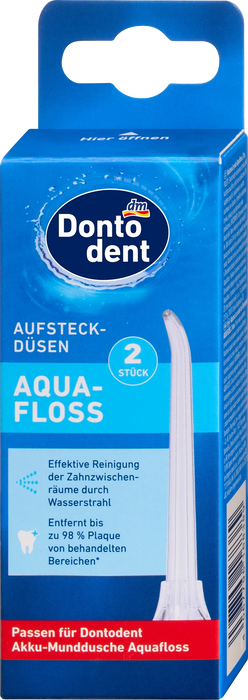 Накрайници за зъбен душ Aqua-Floss, 2 бр