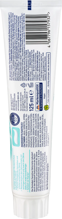 Паста за зъби Sensitive, 125 ml
