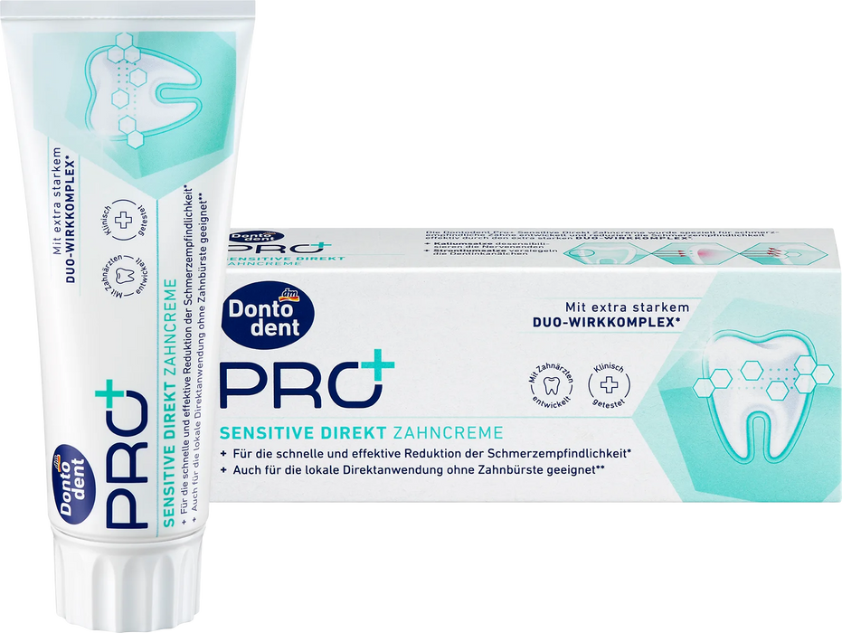 Паста за зъби PRO+ Sensitive Direkt, 75 ml