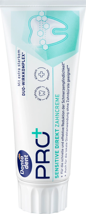 Паста за зъби PRO+ Sensitive Direkt, 75 ml