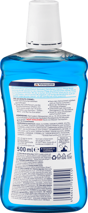 Вода за уста Intensiv, 500 ml